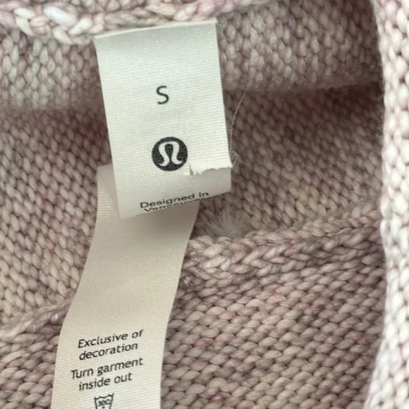 LULULEMON Boxy Cotton-blend Sweater Size S - Picture 7 of 8